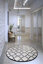 Conceptum Kupa - White Alfombra de 100 cm